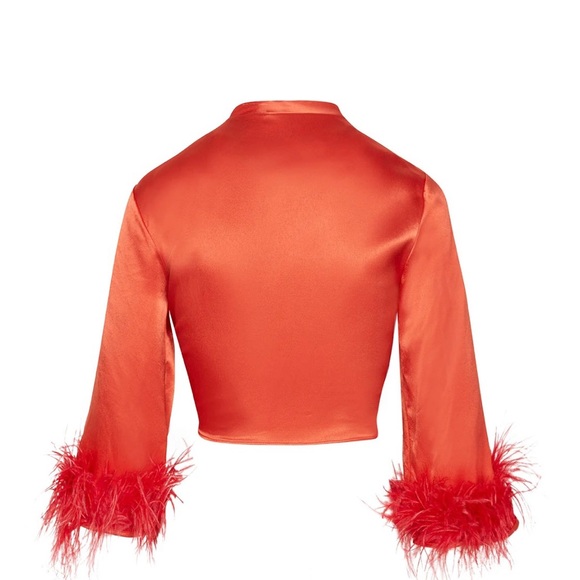 Rezek Studio scarlet foxy top. Never worn. Make an offer! - Picture 5 of 9